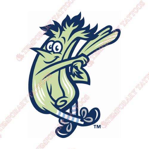 Wilmington Blue Rocks Customize Temporary Tattoos Stickers NO.7805